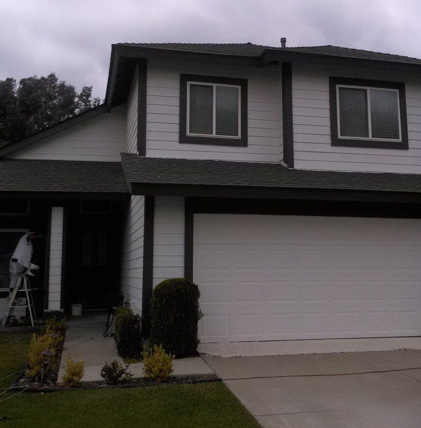 Exterior repaint and restoration project in Orange County CA