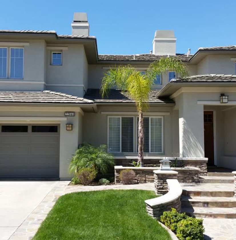 Modern home painting by Streamline Painting & Coatings Orange County CA